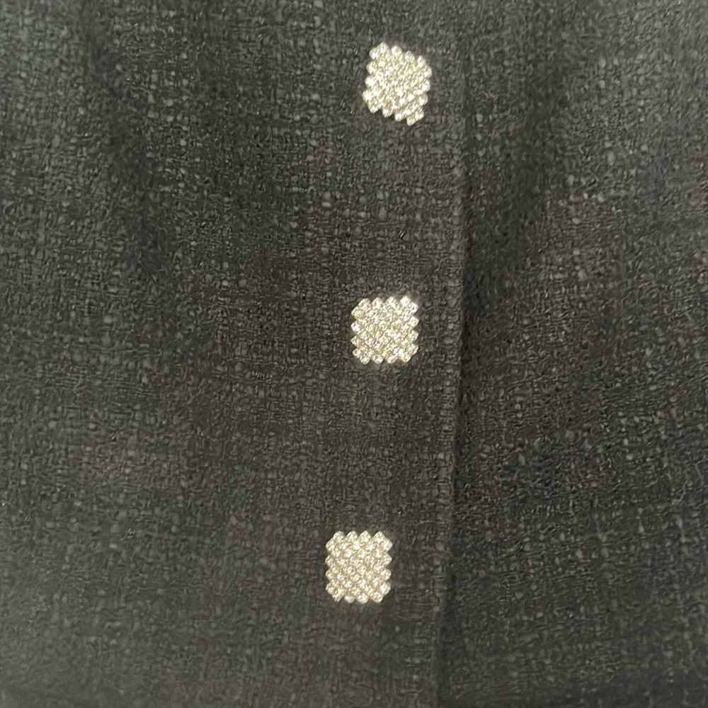 SANDRO | Tweed Trouser Jumpsuit Sz FR 40 (US 8) - Picture 6 of 8